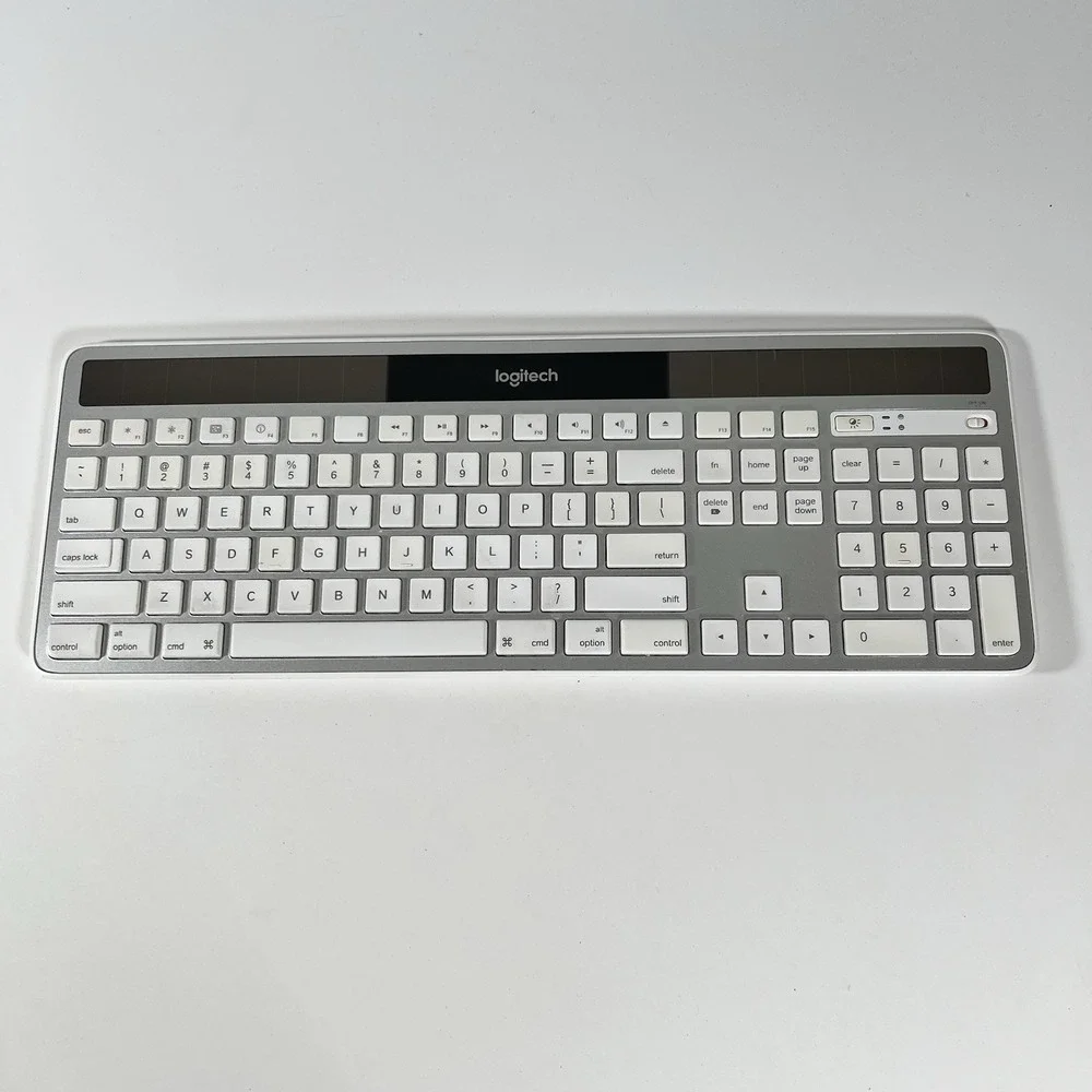 Tested Logitech K750 Wireless Keyboard Solar Recharging With Dongle Tested Works